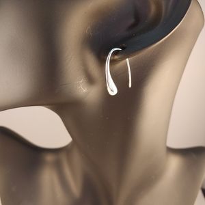 NWOT Sterling Silver tear drop earrings